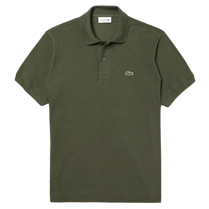 Poloshirt Lacoste L1212 Classic Fit Khaki Green Herren
