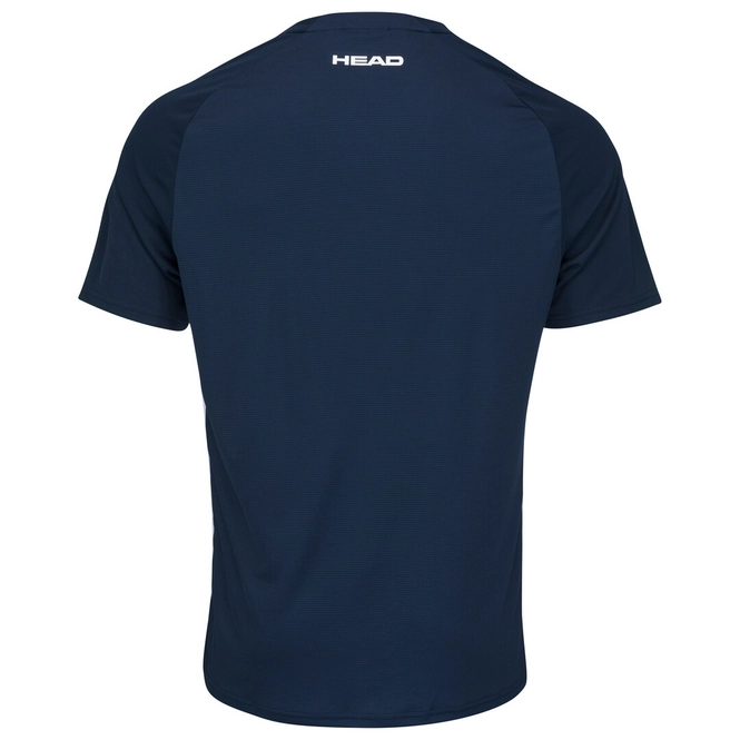 Tshirt de Tennis HEAD Men Play Tech Print Deep Blue