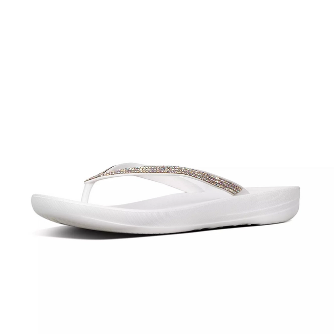 FitFlop Women Iqushion Sparkle Urban White Etrias.nl