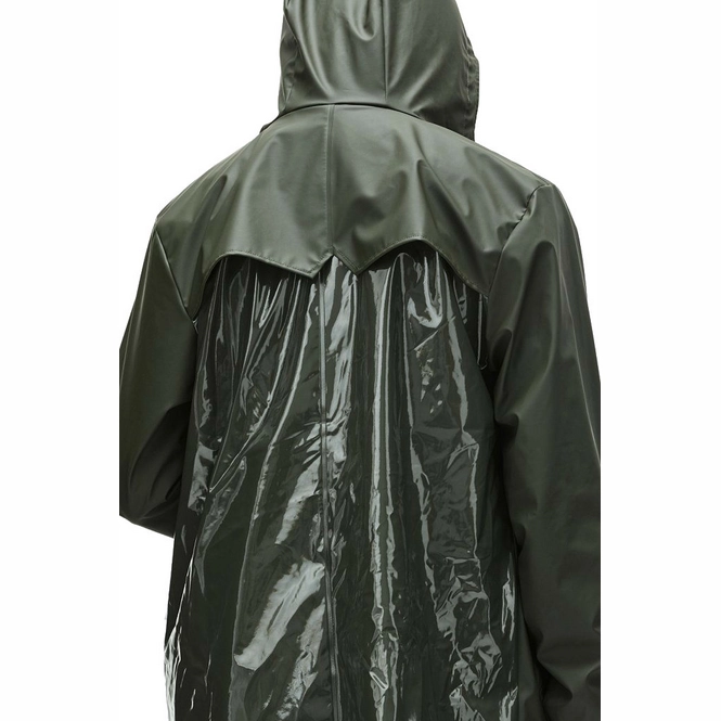 Imperméable Rains Glossy Jacket Green Bottespluie