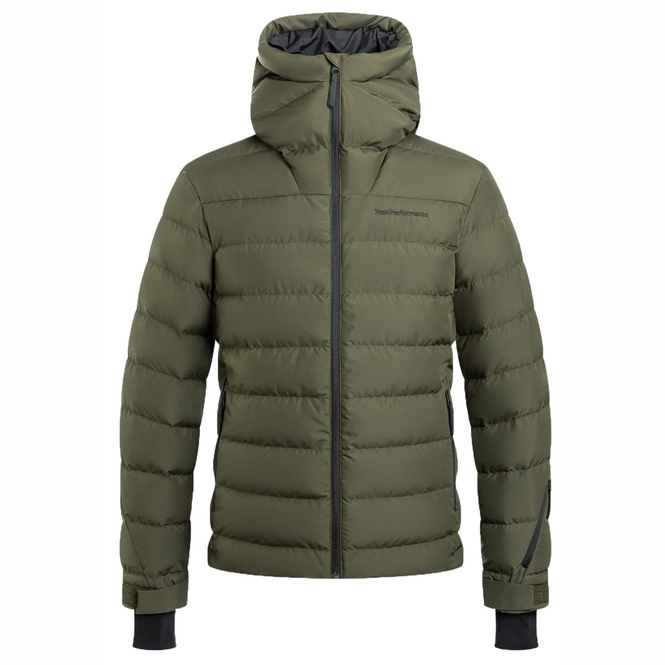 Ski Jacket Peak Performance Men Down Ski Jacket Forest Night