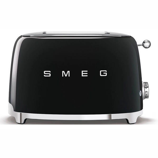 GrillePain Smeg TSF01BLEU 2x2 50 Style Noir Cuisineetcocotte