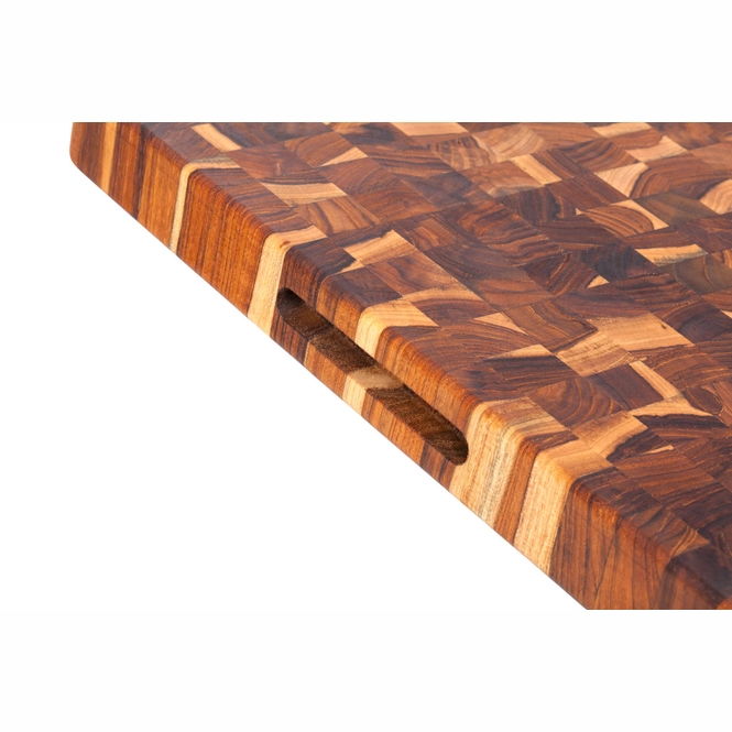 Snijplank Teakhaus Traditional met Handvat (61 x 45 x 3,8 cm