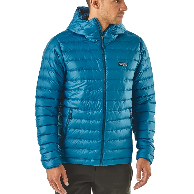 Jas Patagonia Men's Down Sweater Hoody Balkan Blue Outdoorsupply
