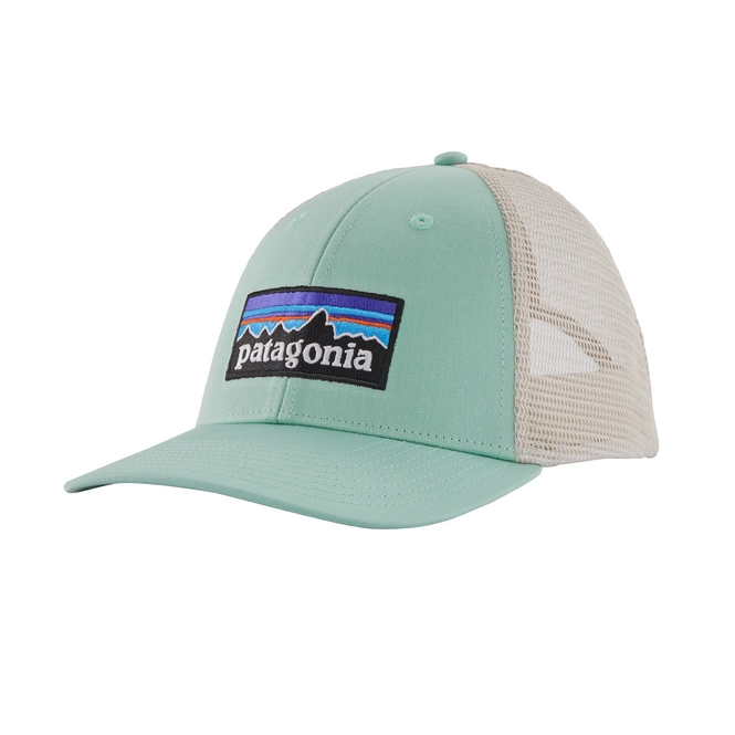 Casquette Patagonia P6 Logo LoPro Trucker Hat Gypsum Green