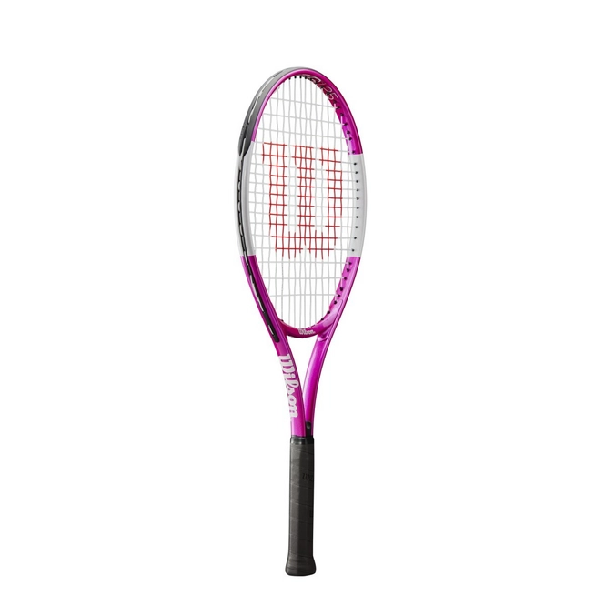 Tennis Racket Wilson Ultra Pink Strung Tennisplanet Co Uk