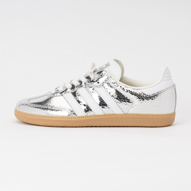 Adidas Women Samba OG Silver Metallic Cloud White Core White adidas-women-samba-og-silver-metallic-cloud-white-core-white