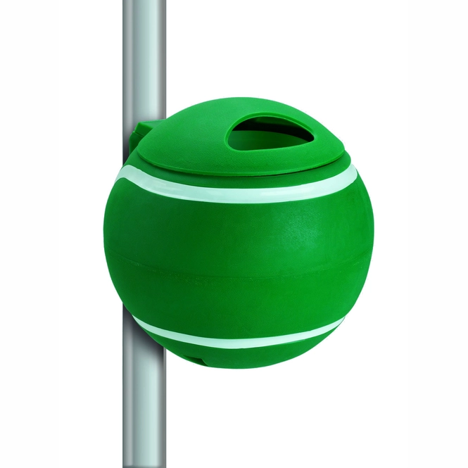Waste Bin Universal Sports Tennis Green