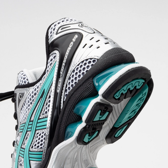 ASICS UNISEX GEL-KAYANO 14 WHITE/WATERFALL