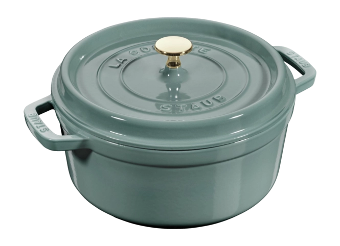 STAUB La Cocotte Pannenset 3-Delig Rond Gietijzer Zwart - Premium Kwaliteit