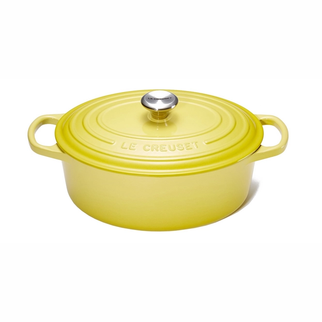 Casserole / Stew pan Le Creuset Signature Oval Soleil Yellow 29cm