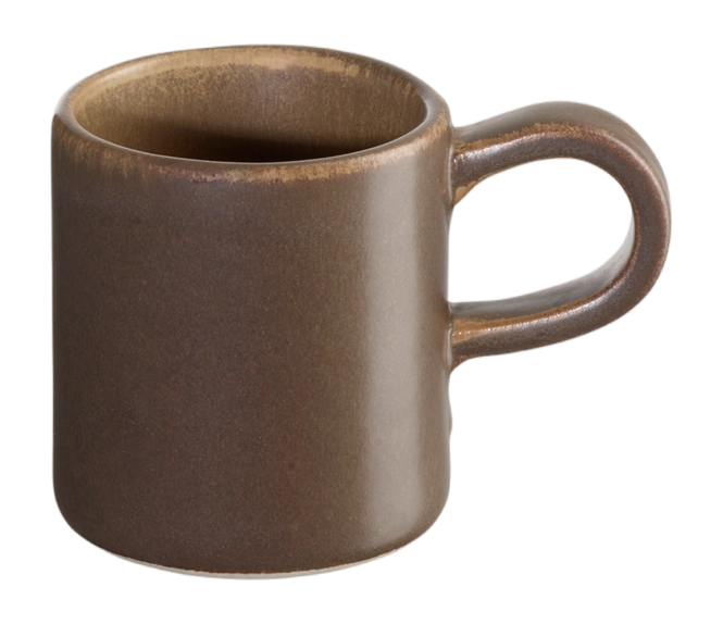Espressokop ASA Selection Form 'Art Gobi Brown 80 ml | Kookexpert