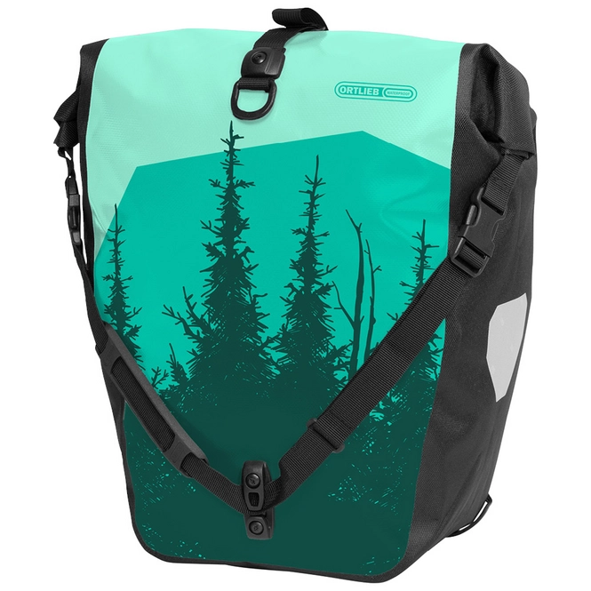 Fahrradtasche BackRoller Design Woodland 20L QL2.1 Minze