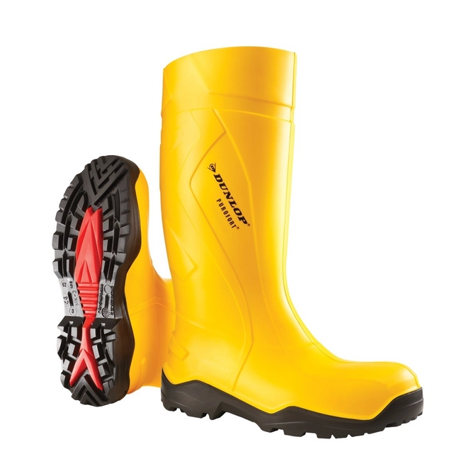 Bottes De Pluie Femme Dunlop - Genou - Semelle Antidérapante - PVC - Rose - Taille 39