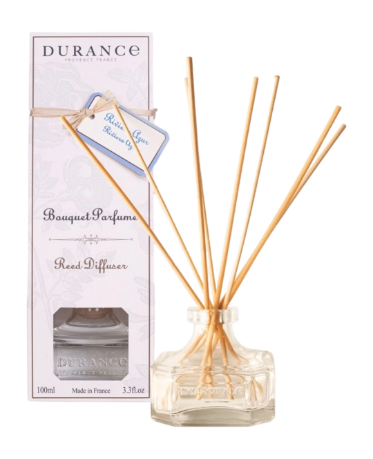 Geurstokjes Durance Reed diffuser 100 ml Riviera Azur | Kookexpert