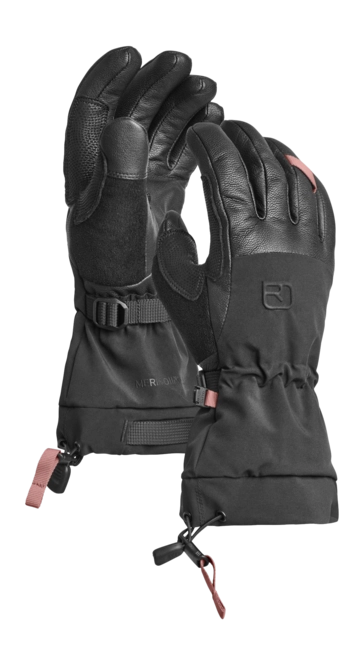 Handschoen Ortovox Women Merino Freeride Glove Black Raven | Outdoorsupply
