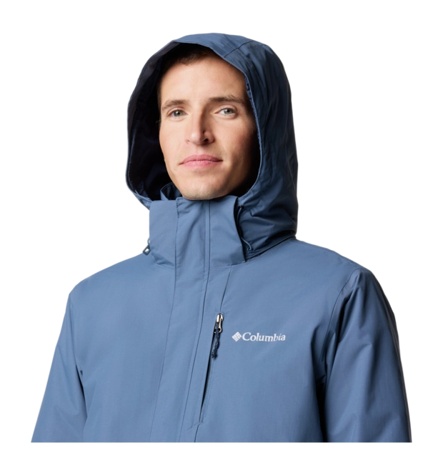 Jas Columbia Men Element Blocker III Interchange Jacket Dark Mountain ...