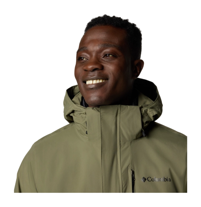 Jas Columbia Men Element Blocker III Interchange Jacket Stone Green ...