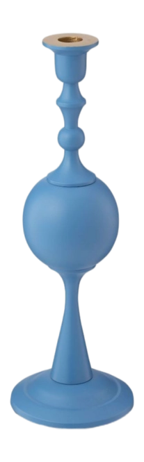 Kandelaar Pip Studio Metal Sphere Medium Matt Light Blue 37 cm ...