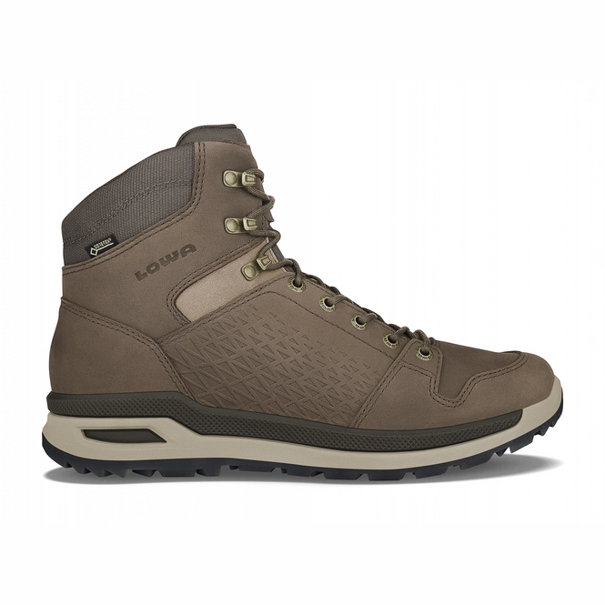 Wanderschuh Lowa Locarno GTX Mid Braun Herren Outdoorsupply.de