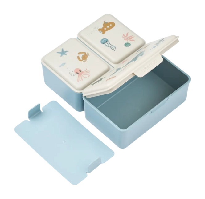 Lunchbox Liewood Driss Sea Creature Sandy Kookexpert Lunchbox Liewood Driss Sea Creature Sandy Kookexpert