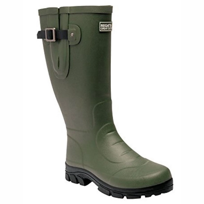 Bottes de Pluie Men Regatta Rivington Deep Green Bottespluie