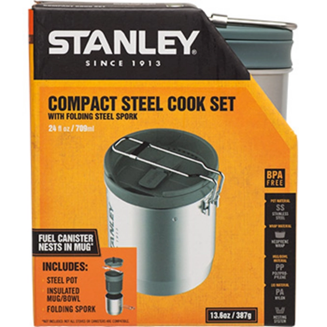 Camping Set Stanley Mountain Compact Cook Set 0.7 Litre Outdoorsupply