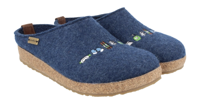 Zwarte Haflinger Unisex pantoffels Maat 43 kopen? | Tot 20