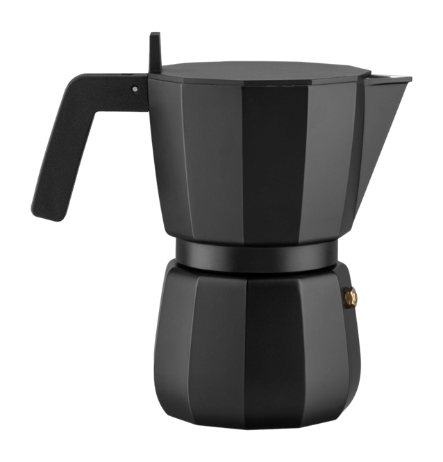 Cafetière italienne en céramique Moka + 2 tasses en céramique | Amaretto ADRIATICO
