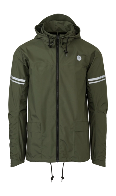 Raincoat AGU Unisex Original Rain Jacket Essential Army Green Raincoat AGU Unisex Original Rain Jacket Essential Army Green
