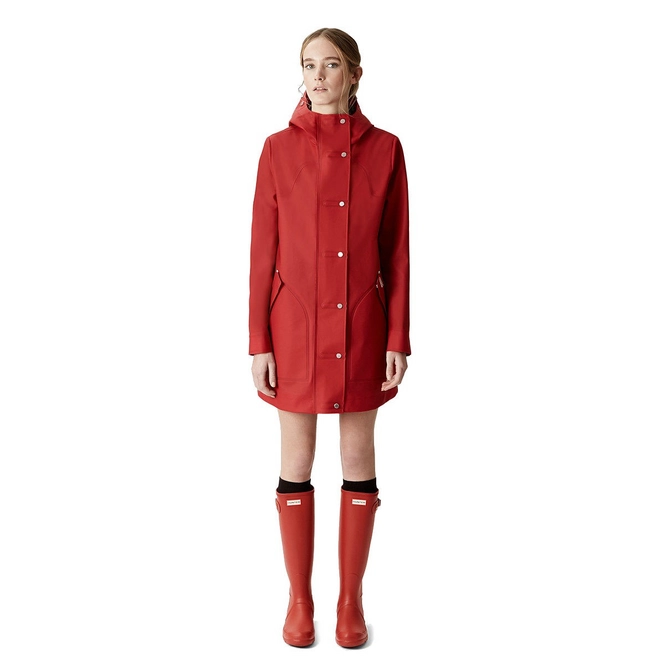 Raincoat Hunter Womens Original Rubber Hunting Military Red Outdoorsupply.co.uk
