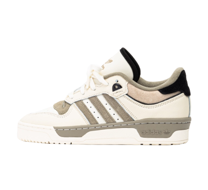 adidas Rivalry 86 Low Off White/Core Black/Wonder Beige | Sneaker District