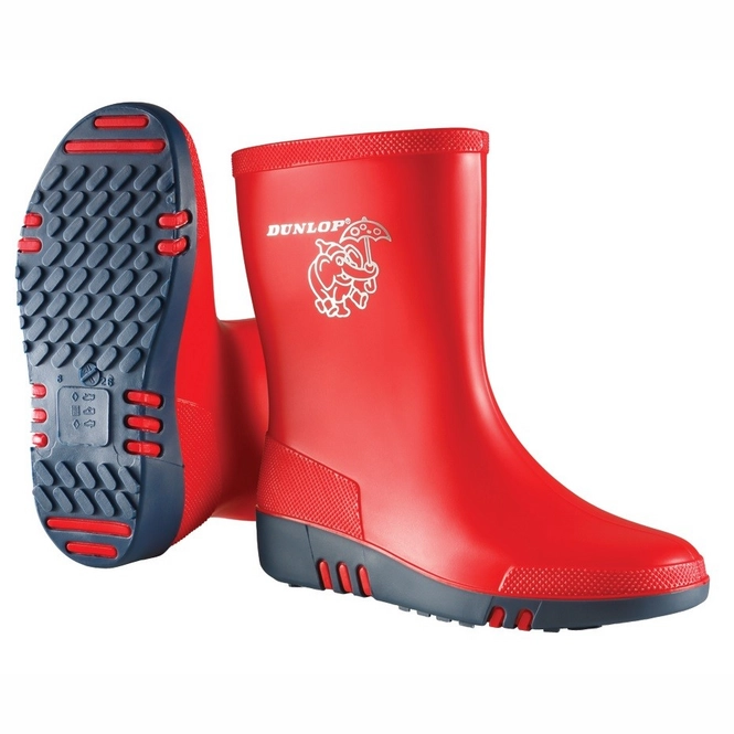 Dunlop Protective Footwear (DUO18) Dunlop Kids Blizzard, Botas de Agua Unisex Niños, Blue, 24 EU