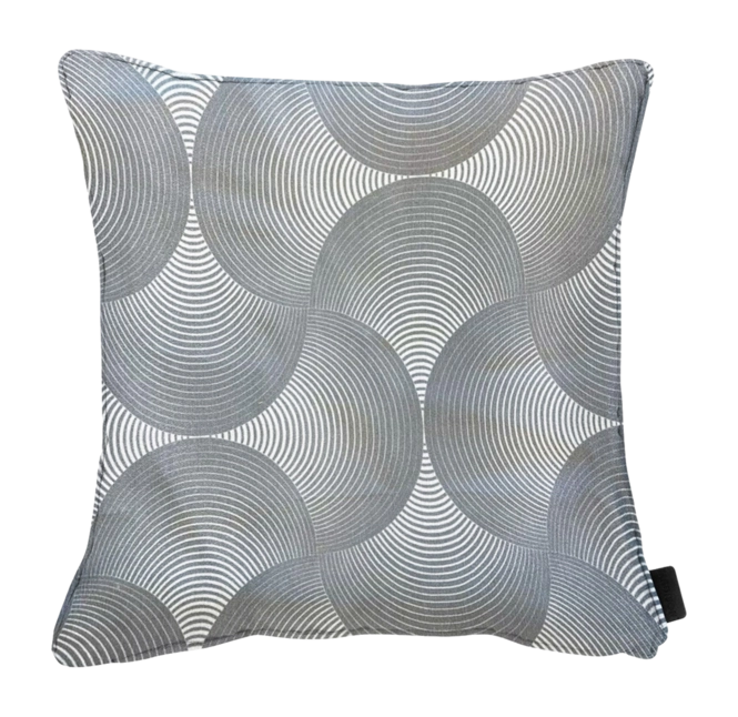 Sierkussen Madison Napels Rondo Grey Water Reppelent Coating (50 x 50 ...
