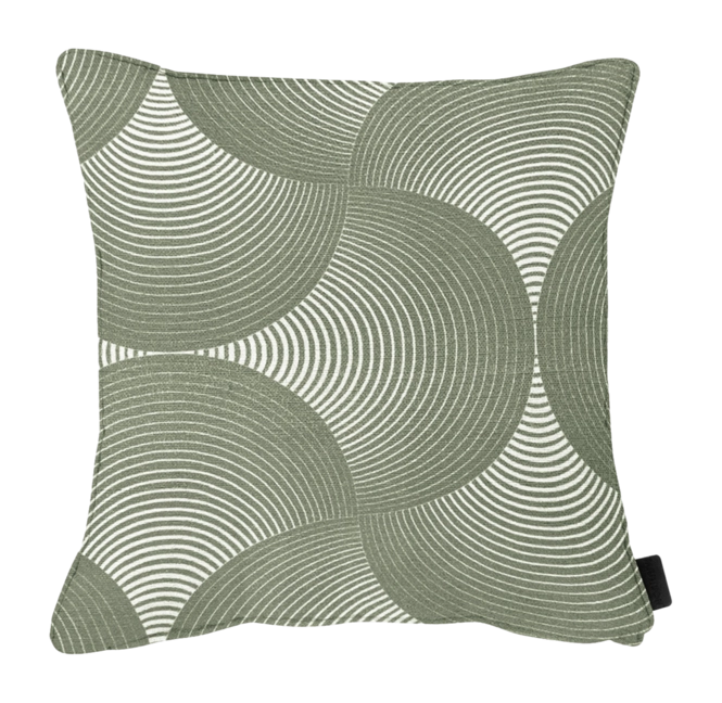 Sierkussen Madison Napels Rondo Kaki Water Reppelent Coating (50 x 50 ...