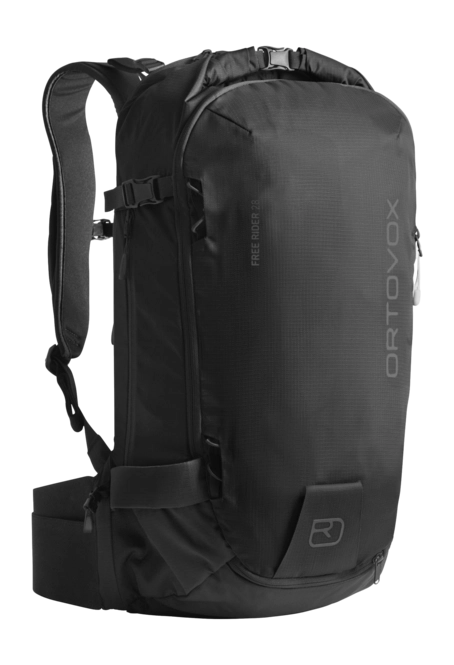 Ski backpack Ortovox Unisex Free Rider 28 Black Raven | Outdoorsupply.co.uk