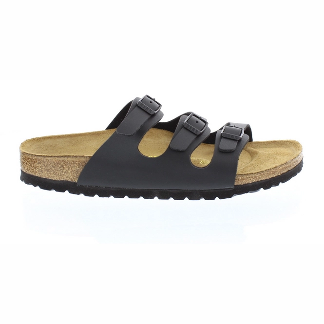 Slipper Birkenstock Women Florida Zwart | Schoenfashion