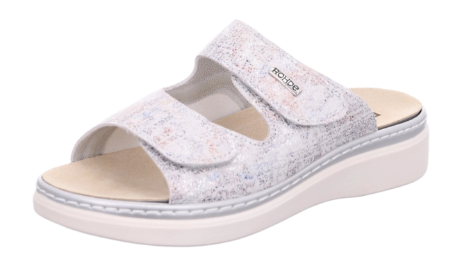 Rohde 1958 56 Blauwe Leren Dames Slippers
