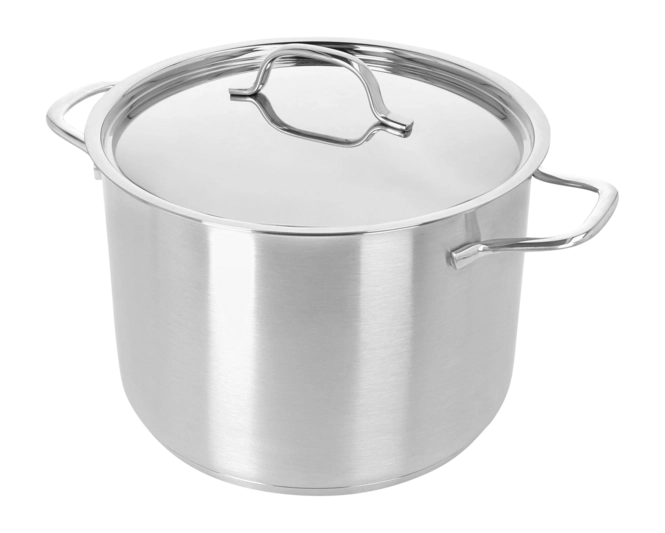 DEMEYERE Lid made of glass with a circle of stainless steel, 28 cm DEMEYERE Lid made of glass with a circle of stainless steel, 28 cm