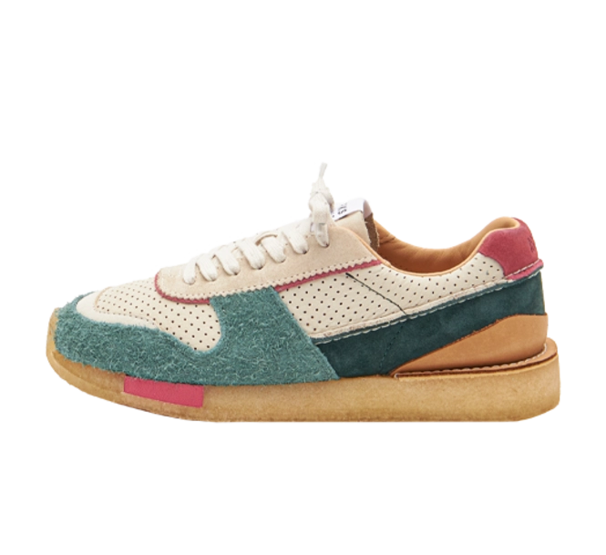 Clarks Torrun Green Combi | Sneaker District COM