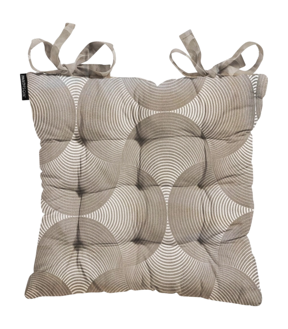 Toscanekussen Madison Napels Rondo Taupe Water Reppelent Coating (46x ...