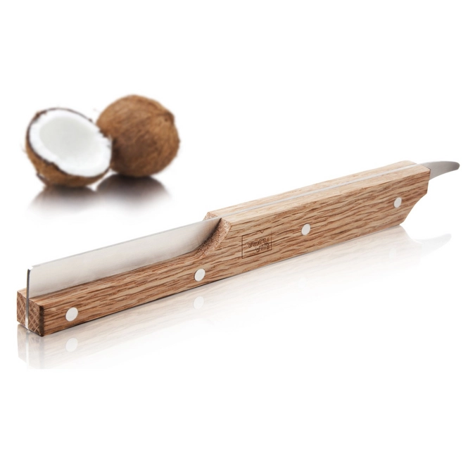 Ouvre-noix De Coco Manuel – Outil Cuisine En Métal – Neuf