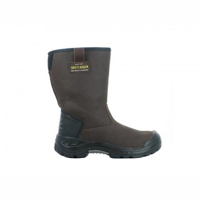 Veiligheidslaars Safety Jogger Boreas S3 Bruin Veiligheidsschoenen Expert