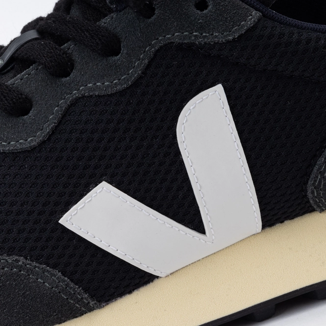Veja Rio Branco Alveomesh Black White Oxford-Grey | Sneaker District