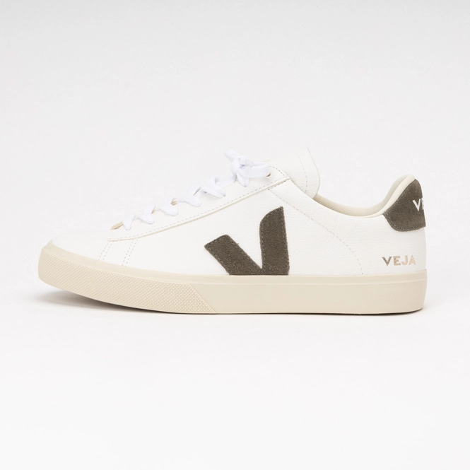 Veja Campo ChromeFree Leather Extra White / Kaki | Sneaker District COM