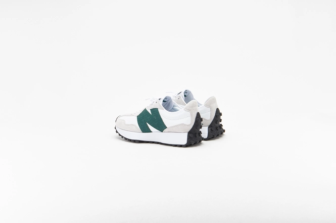 New Balance WS327DC White / Nightwatch Green | Sneaker District COM