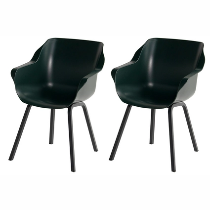 Hartman Sophie Element Tuinstoel - Set van 2 - Night Green