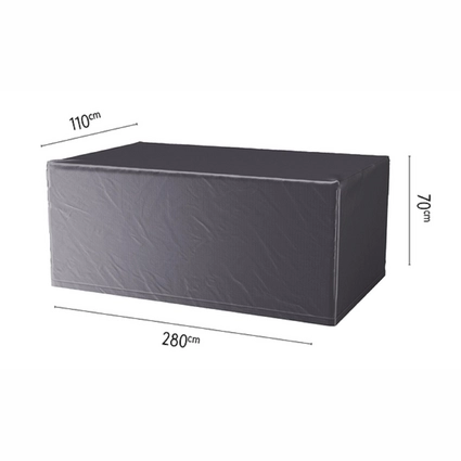 AeroCover Tuintafelhoes - H 70 x B 110 x D 280 cm