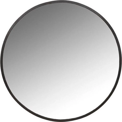 Villa Collection Vardo Spiegel Ø 80 cm - Zwart
