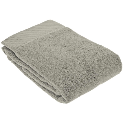Sensei Sensoft Accappatoio In Cotone – Grigio Perla – Taglia L – 450 G/m² – 100% Cotone Pettinato